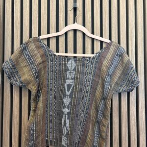 Striped Multicolor Women's Top